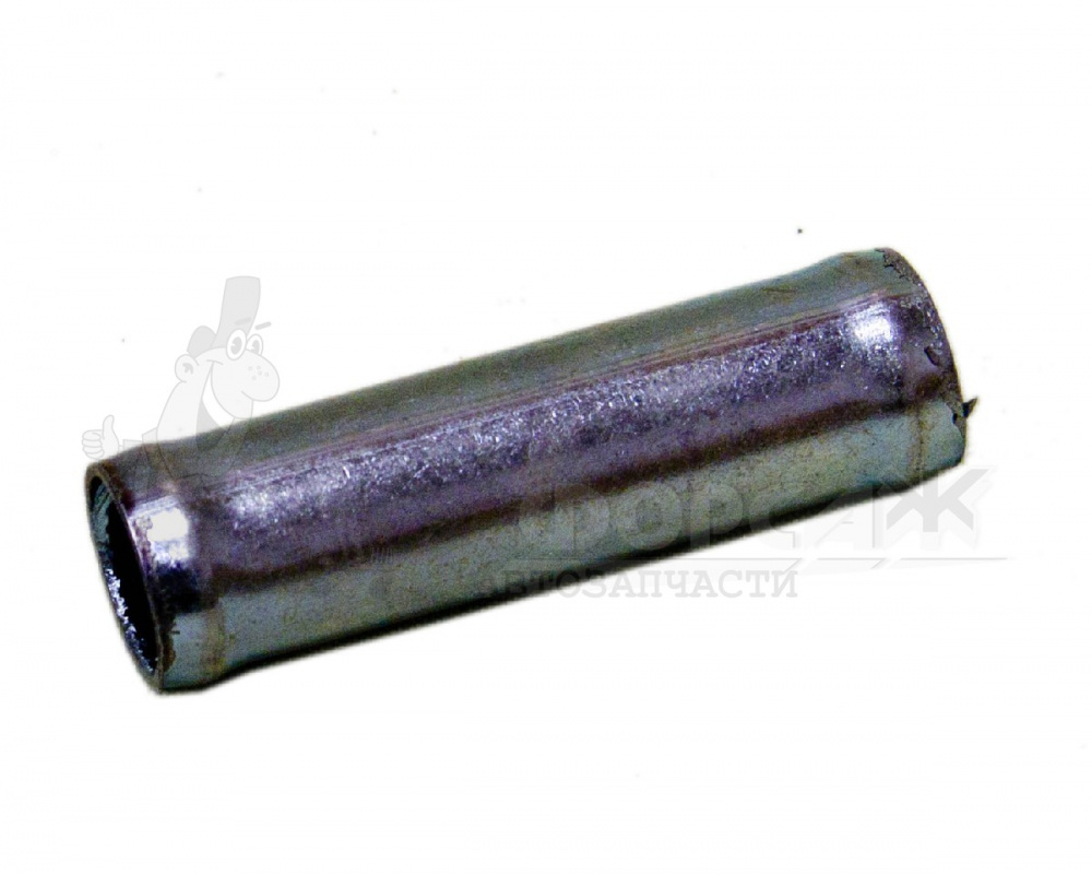 Переходник печки для а/м  3302, 3110 прямой мет.(d-16)