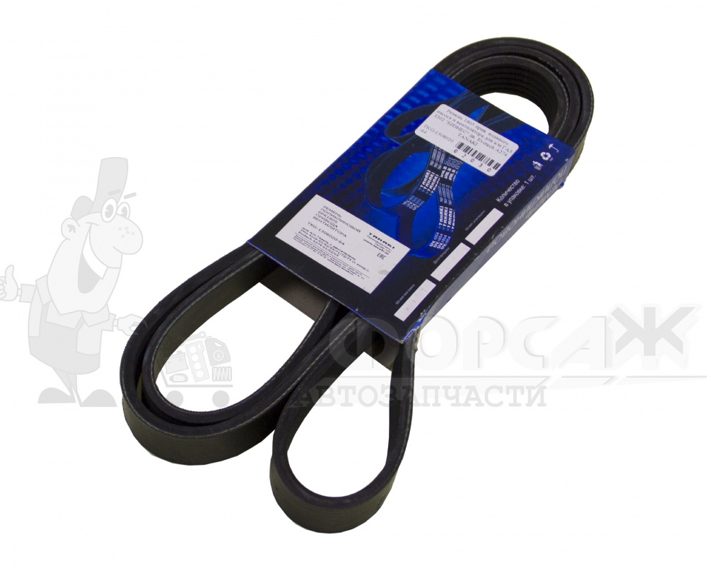 Ремень генератора 1805 для а/м  3302 "БИЗНЕС" дв. Evotech A274 TANAKI